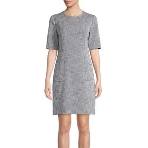 Trina Turk Paradiso Designer Elbow Sleeve Shift Dress - Women's